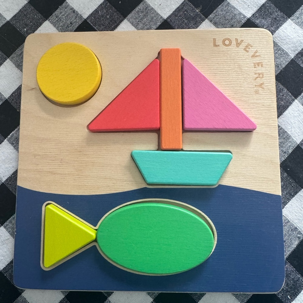 Lovevery Double-Sided Sunny Day Puzzle